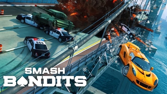 بازی جالب Smash Bandits Racing مناسب ios