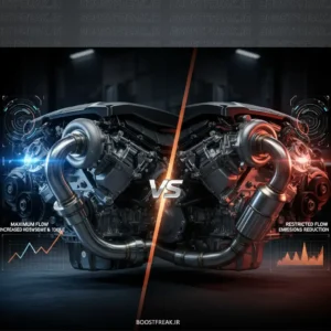 داون پایپ موتور