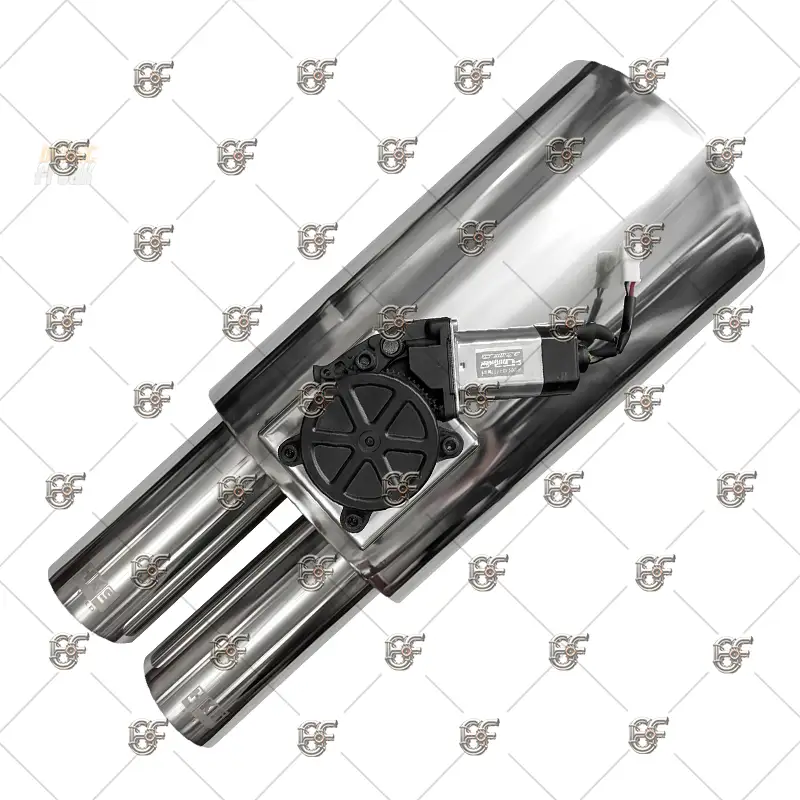 منبع اگزوز ریموت دار کروم hks دولول DR610 - Image 3