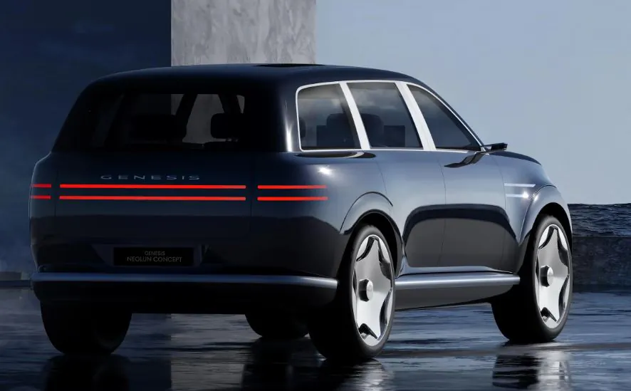 شاسی بلند برقی جدید 2025 خودرو جنسیس جی وی90 / Genesis GV90